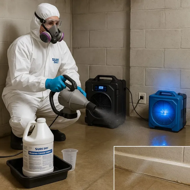 Sanitization and Odor Removal process in Prior Lake, MN